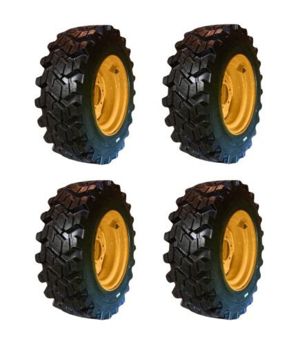 Heavy duty Rims with Tires for Case Skidsteer Tractor